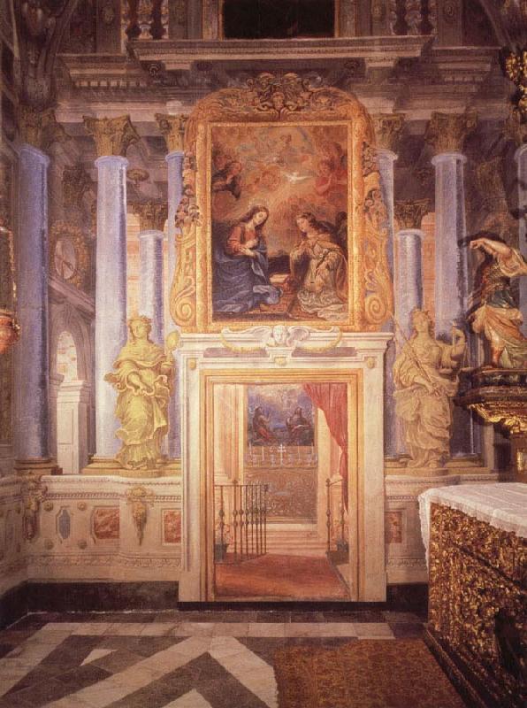 Francisco Rizi Capilla del Milagro,Convent of Descalzas Reales Sweden oil painting art